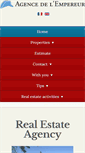 Mobile Screenshot of empereur-immobilier.com